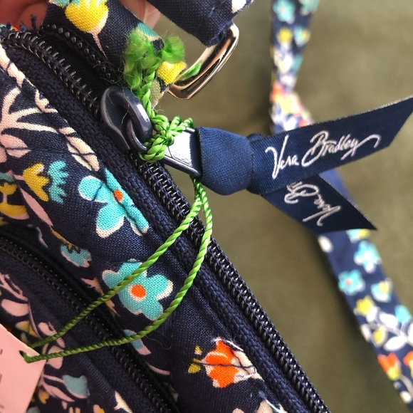 Navy Blue fabric hipster new with tags by Vera Bradley - Picture 3 of 14